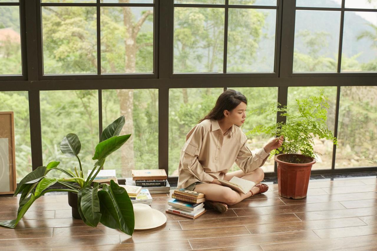 Le Vent Tam Dao Homestay Buitenkant foto