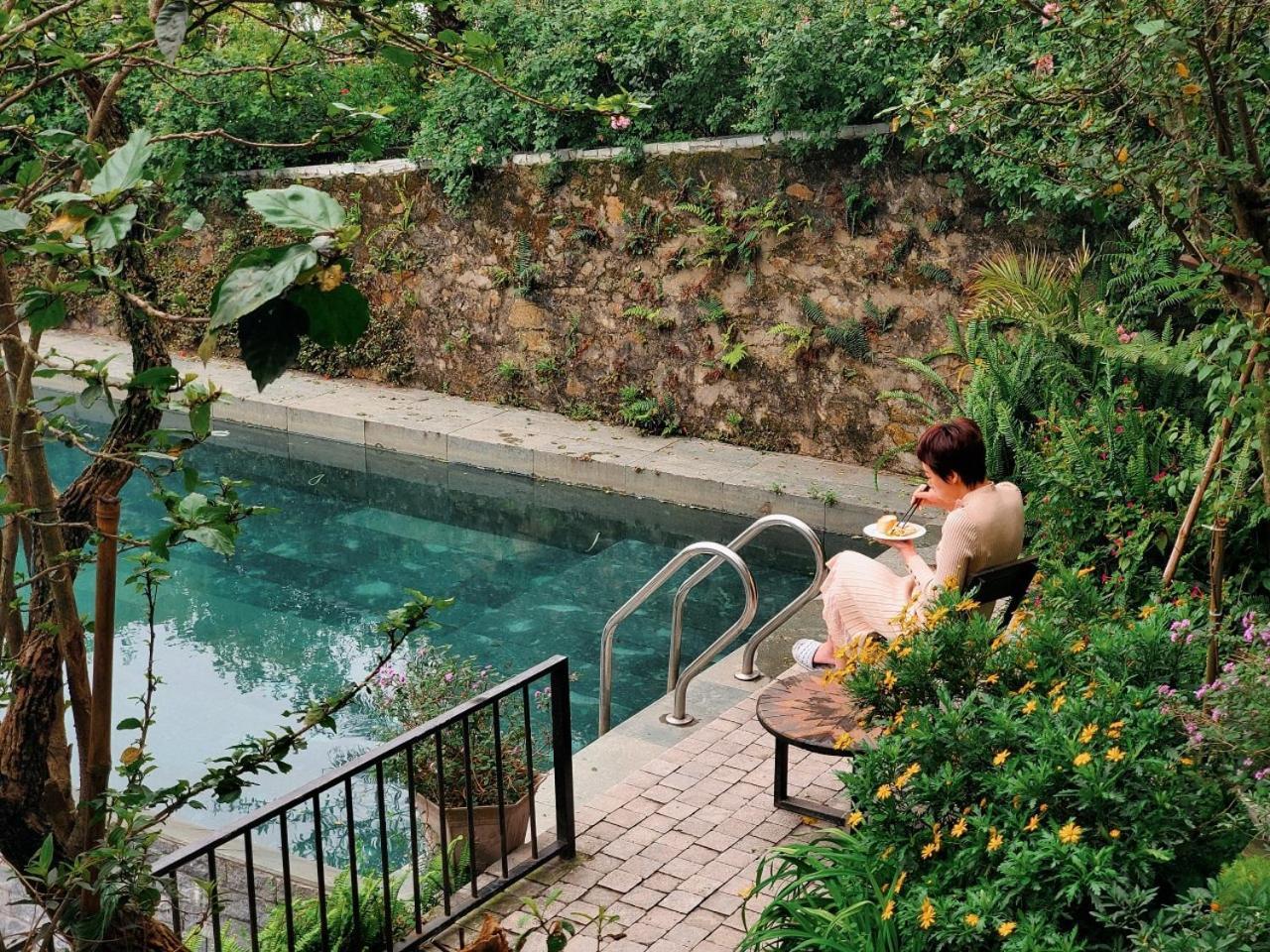 Le Vent Tam Dao Homestay Buitenkant foto